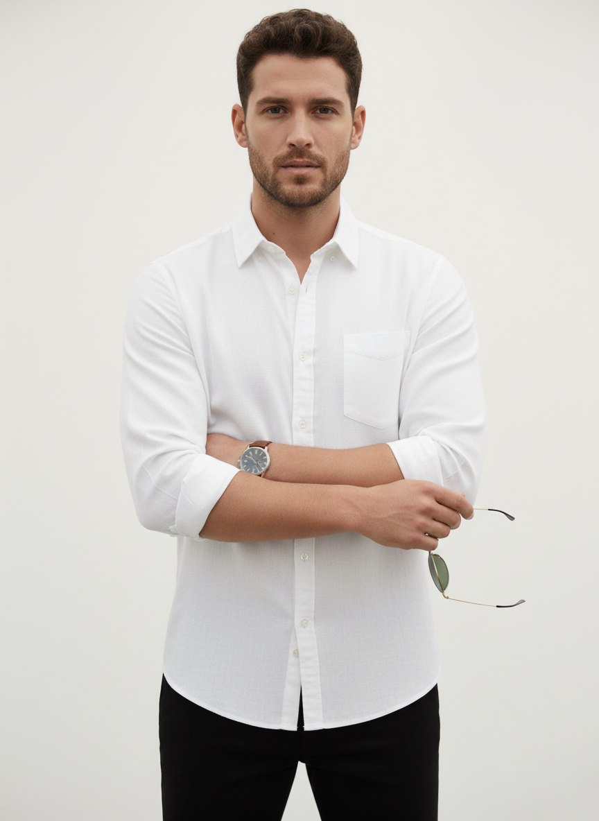 White Shirt Casual & Formal